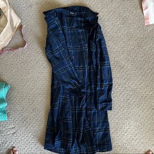 Long flannel